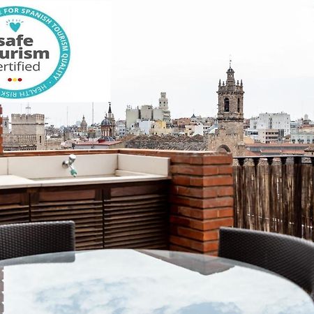 Travel Habitat Atico Ciutat Vella. Appartement Valencia Buitenkant foto